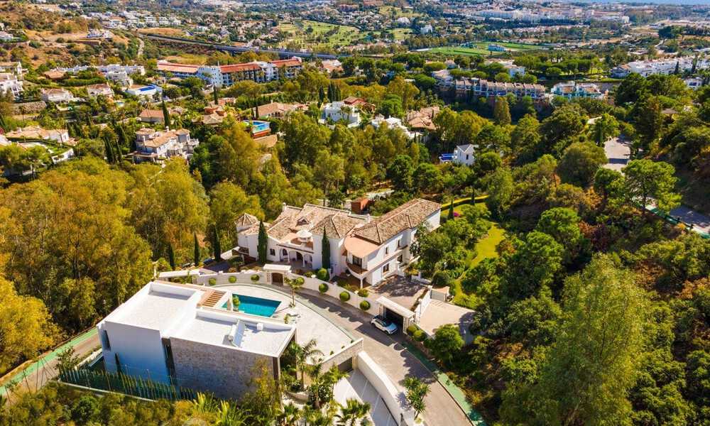 Villa neuve de style contemporain dans une résidence fermée avec vue panoramique sur la mer à vendre à Benahavis - Marbella 30677