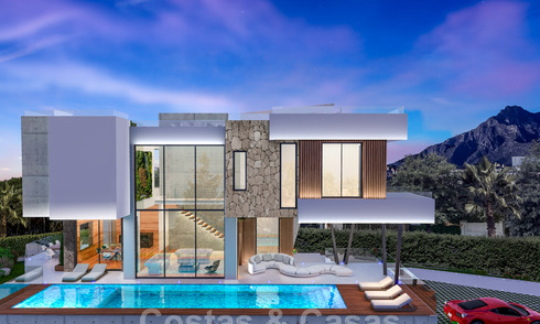 Villa de luxe moderne, très bien située, à vendre dans une urbanisation de bord de mer bien établie sur le Golden Mile à Marbella 30761