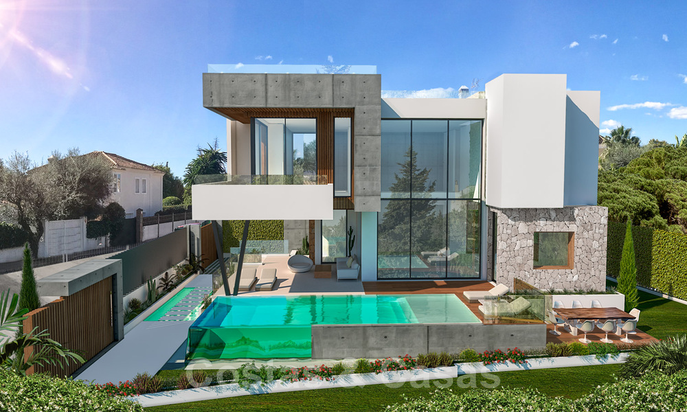 Villa contemporaine de luxe à vendre dans une urbanisation de bord de mer très recherchée sur le Golden Mile à Marbella 30768