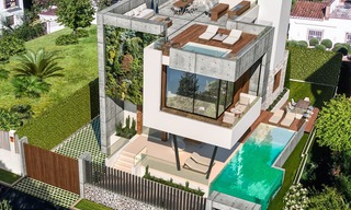Villa contemporaine de luxe à vendre dans une urbanisation de bord de mer très recherchée sur le Golden Mile à Marbella 30769 