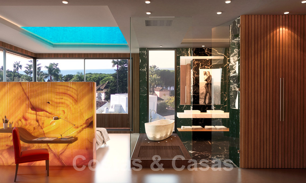 Villa contemporaine de luxe à vendre dans une urbanisation de bord de mer très recherchée sur le Golden Mile à Marbella 30776