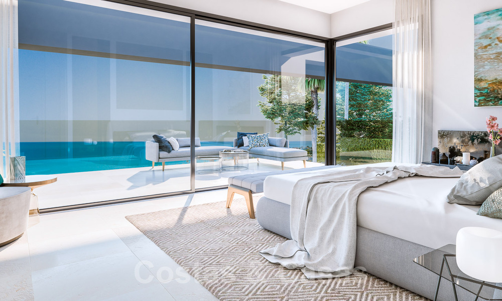 Villa moderne de luxe avec des vues panoramiques spectaculaires sur la mer à vendre sur la Costa del Sol. Livraison prévu bientôt ! 31333
