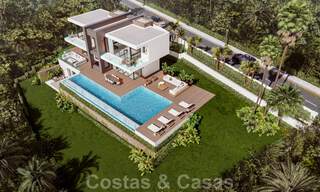 Villa moderne de luxe avec des vues panoramiques spectaculaires sur la mer à vendre sur la Costa del Sol. Livraison prévu bientôt ! 31337 