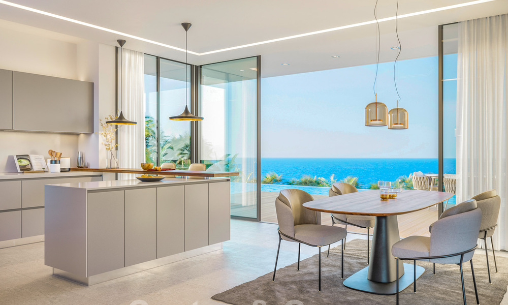 Villa moderne de luxe avec des vues panoramiques spectaculaires sur la mer à vendre sur la Costa del Sol. Livraison prévu bientôt ! 31339
