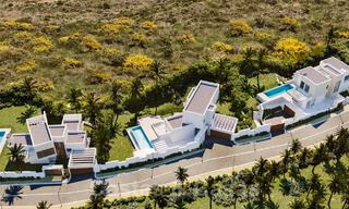 Villas modernes neuves avec vue sur la mer à vendre, situées dans une communauté fermée à Benahavis - Marbella 31569 