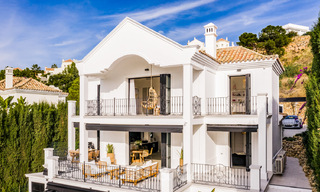Villa de style scandinave magnifiquement rénovée, avec de belles vues sur la mer, à vendre à Benahavis - Marbella 31691 