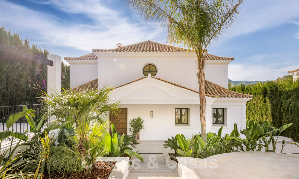 Villa de style scandinave magnifiquement rénovée, avec de belles vues sur la mer, à vendre à Benahavis - Marbella 31708
