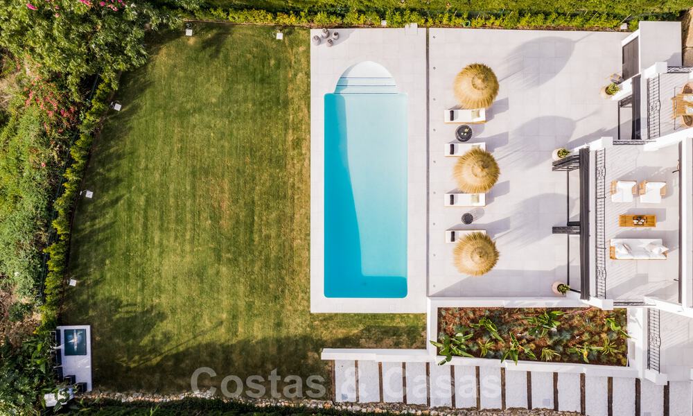 Villa de style scandinave magnifiquement rénovée, avec de belles vues sur la mer, à vendre à Benahavis - Marbella 31709