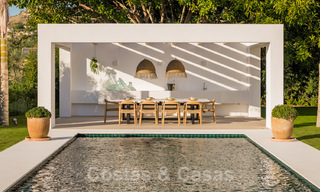 Villa luxueuse à vendre dans un style intemporel, à proximité des commodités et un terrain de golf sur le New Golden Mile entre Marbella et Estepona 31818 