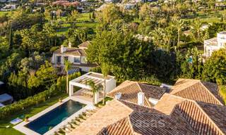 Villa luxueuse à vendre dans un style intemporel, à proximité des commodités et un terrain de golf sur le New Golden Mile entre Marbella et Estepona 31828 