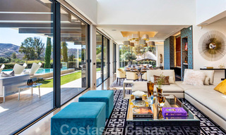 Une nouvelle villa de conception moderne en vente dans un prestigieux complexe de golf à Mijas, Costa del Sol 31892 