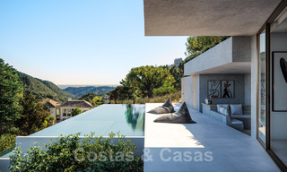 Vente de villas écologiques et durables, intégrées dans leur environnement naturel, avec vue sur la vallée et la mer, dans une station balnéaire fermée à Benahavis - Marbella 31921 
