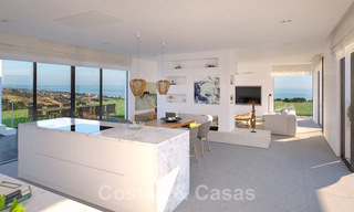 Villas modernes de construction neuve à vendre avec vue imprenable sur la mer à Marbella, à proximité des plages et du centre 32162 