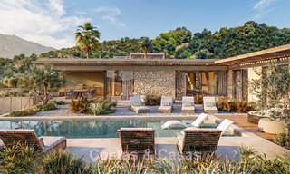 Villas modernes de construction neuve à vendre avec vue imprenable sur la mer à Marbella, à proximité des plages et du centre 803964 