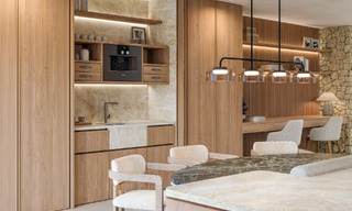 Villas modernes de construction neuve à vendre avec vue imprenable sur la mer à Marbella, à proximité des plages et du centre 803987 