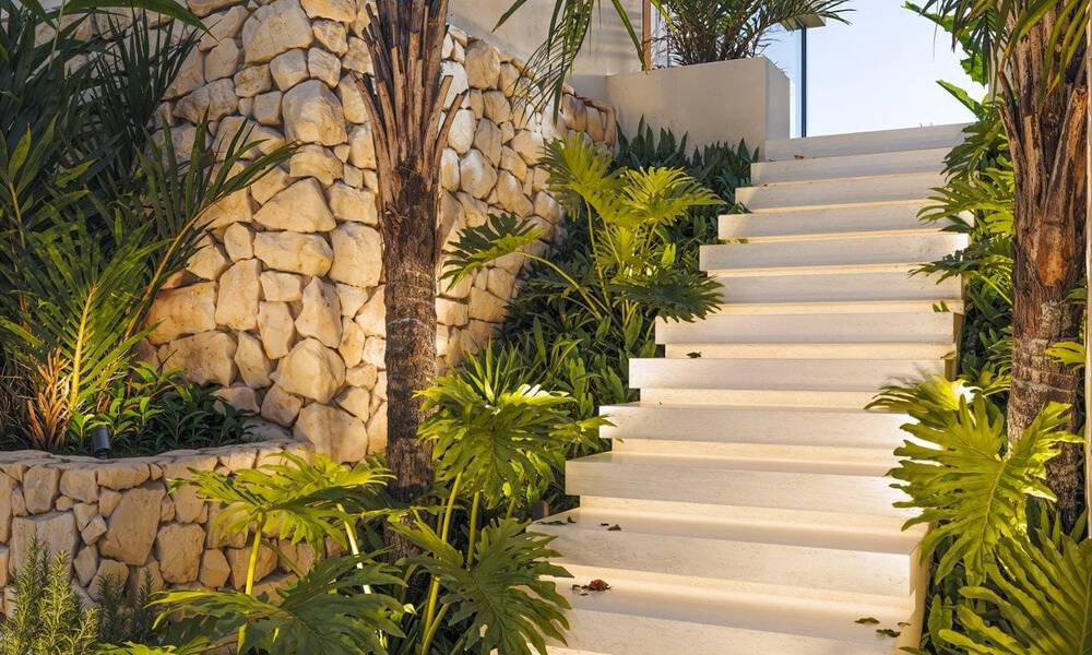 Villas modernes de construction neuve à vendre avec vue imprenable sur la mer à Marbella, à proximité des plages et du centre 803994