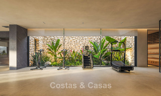 Villas modernes de construction neuve à vendre avec vue imprenable sur la mer à Marbella, à proximité des plages et du centre 803996 