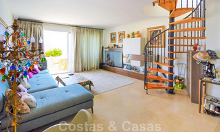Appartement penthouse en première ligne de plage à vendre avec piscine privée sur le New Golden Mile, entre Marbella et Estepona 32177 