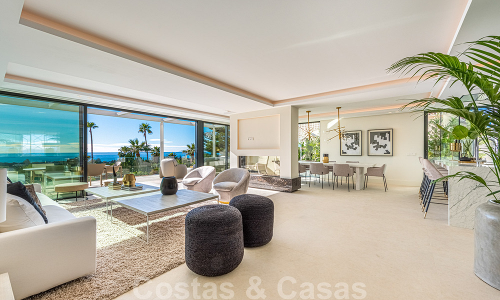 Elégante et spacieuse villa neuve, moderne à vendre avec vue panoramique sur la mer à Elviria, Marbella 32319