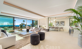 Elégante et spacieuse villa neuve, moderne à vendre avec vue panoramique sur la mer à Elviria, Marbella 32319 
