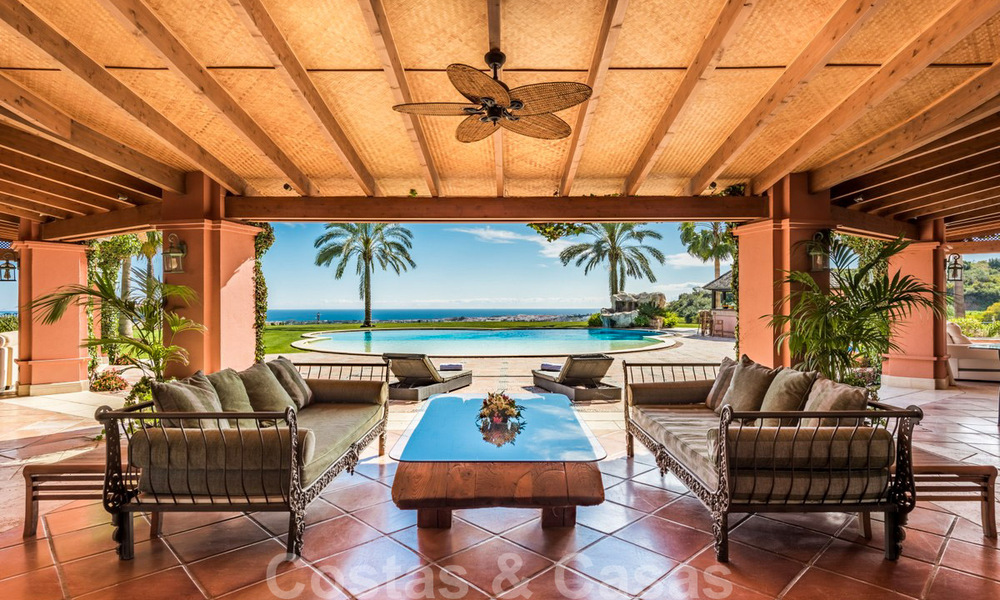 Elégante propriété de style méditerranéen avec vue sur la mer à vendre, Benahavis - Marbella 32349