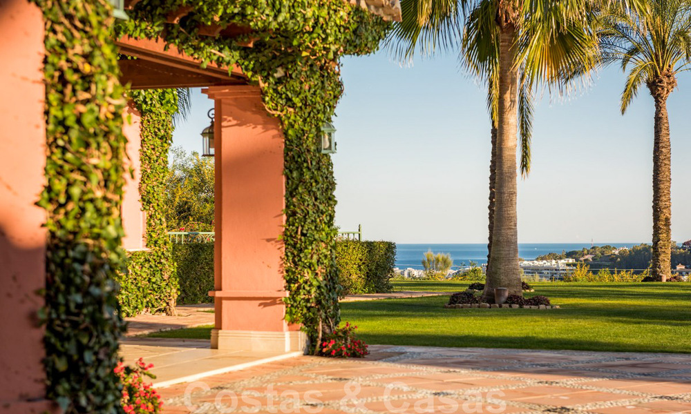 Elégante propriété de style méditerranéen avec vue sur la mer à vendre, Benahavis - Marbella 32365