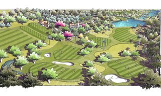 Terrains à bâtir pour des villas modernes clés en main avec des vues spectaculaires sur le terrain de golf, le lac, les montagnes et la mer Méditerranée jusqu'à l'Afrique, dans un complexe de golf fermé à vendre à Benahavis - Marbella 61310 