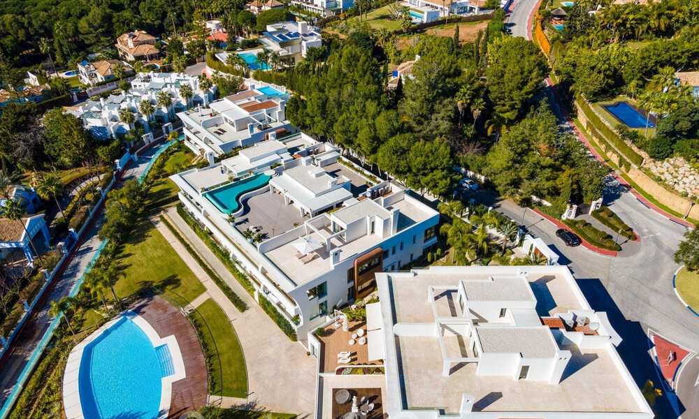 Appartement penthouse spacieux et moderne avec vue imprenable sur la mer à vendre à Sierra Blanca sur le Golden Mile, Marbella 32690