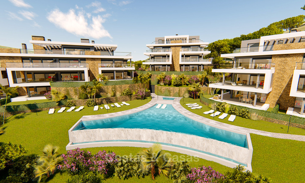 Superbe penthouse à vendre avec vue sur la mer et la nature sur le New Golden Mile, Marbella -Estepona 32571
