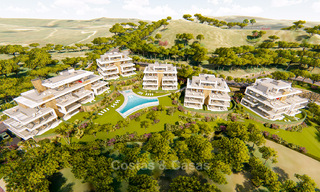 Superbe penthouse à vendre avec vue sur la mer et la nature sur le New Golden Mile, Marbella -Estepona 32572 