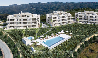 Appartements modernes à vendre avec vue imprenable sur la mer, le golf et les montagnes dans la station de golf de La Cala de Mijas - Costa del Sol 32598 