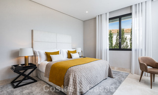 Villa moderne exclusive à vendre avec vue panoramique sur la montagne, le golf et la mer à Marbella - Benahavis. Prêt à emménager. 32617 