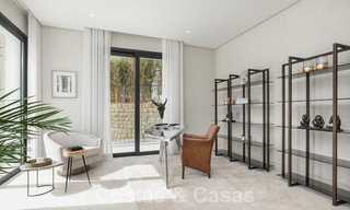 Villa moderne exclusive à vendre avec vue panoramique sur la montagne, le golf et la mer à Marbella - Benahavis. Prêt à emménager. 32623 