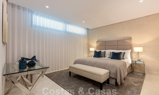Villa moderne exclusive à vendre avec vue panoramique sur la montagne, le golf et la mer à Marbella - Benahavis. Prêt à emménager. 32633 