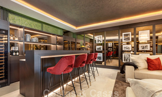 Villa moderne exclusive à vendre avec vue panoramique sur la montagne, le golf et la mer à Marbella - Benahavis. Prêt à emménager. 32635 