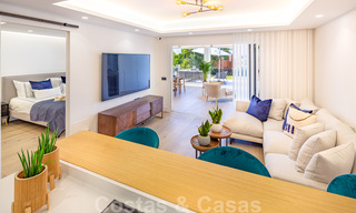 Superbe appartement de luxe contemporain rénové, orienté plein sud, à vendre à Nueva Andalucia, Marbella 32856 