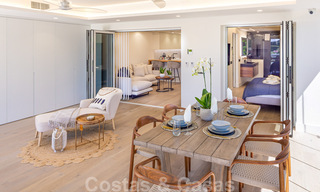 Superbe appartement de luxe contemporain rénové, orienté plein sud, à vendre à Nueva Andalucia, Marbella 32860 