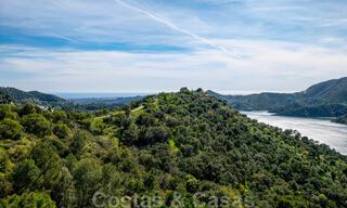 Villa contemporaine à vendre en pleine nature avec vue imprenable sur le lac, les montagnes et la mer près de Marbella 33187 