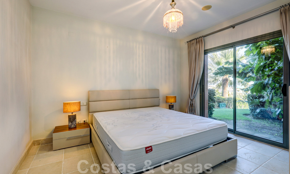 Appartement de luxe à vendre avec jardin privé et vue sur la mer dans un complexe de golf cinq étoiles de luxe à Benahavis - Marbella 33341