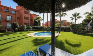 Appartement de luxe à vendre avec jardin privé et vue sur la mer dans un complexe de golf cinq étoiles de luxe à Benahavis - Marbella 33356 