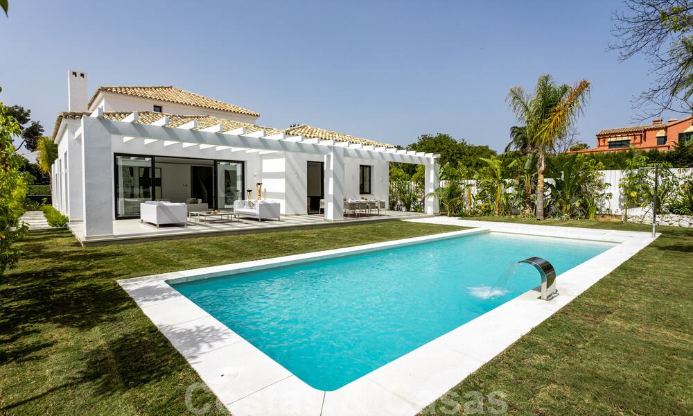 Villa contemporaine de style méditerranéen à vendre, Guadalmina Baja, Marbella 33676