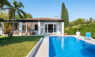 Villa moderne rénovée à vendre dans un quartier calme et résidentiel, près du golf et de la plage - Guadalmina - San Pedro, Marbella 34140 