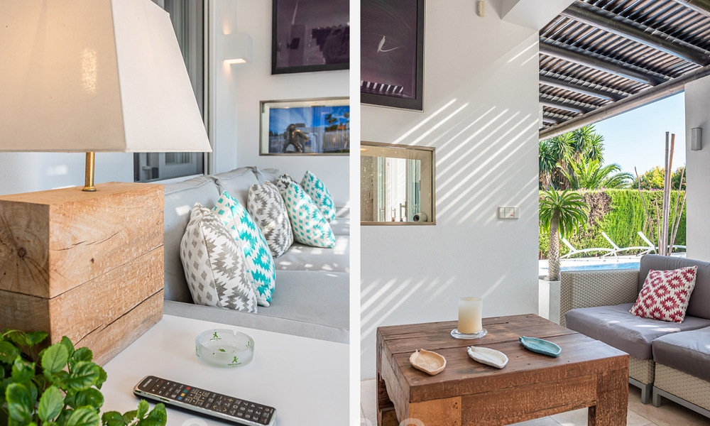Villa moderne rénovée à vendre dans un quartier calme et résidentiel, près du golf et de la plage - Guadalmina - San Pedro, Marbella 34180
