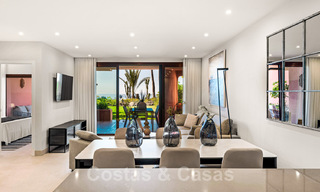 Appartement de luxe en front de mer à vendre avec vue sur la mer dans un complexe exclusif entre Marbella et Estepona 34225 
