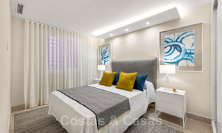 Appartement de luxe en front de mer à vendre avec vue sur la mer dans un complexe exclusif entre Marbella et Estepona 34231 