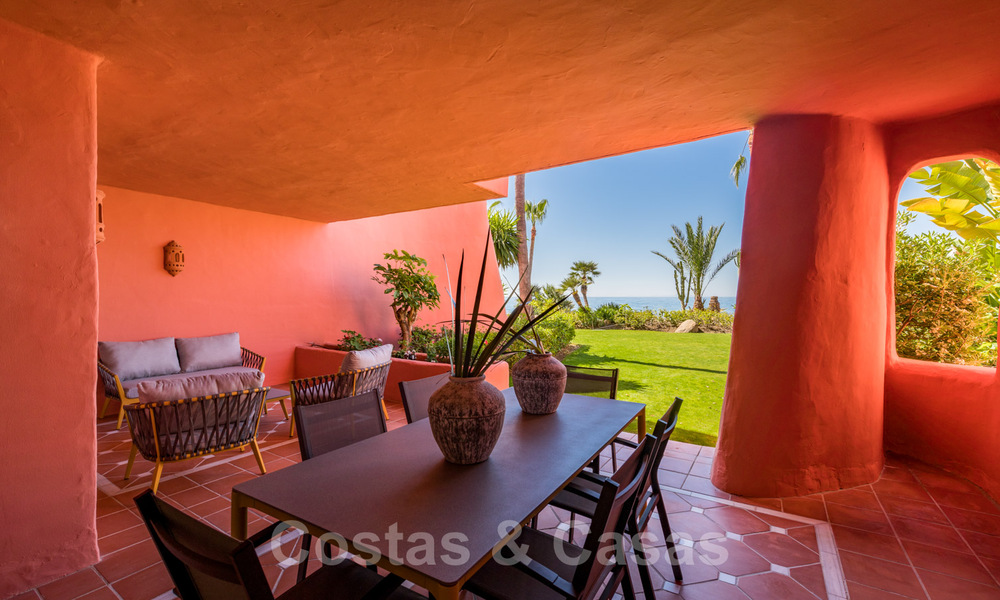 Appartement de luxe en front de mer à vendre avec vue sur la mer dans un complexe exclusif entre Marbella et Estepona 34234
