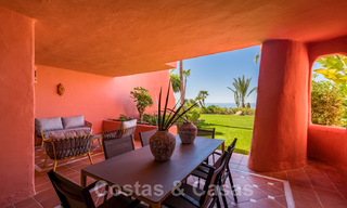 Appartement de luxe en front de mer à vendre avec vue sur la mer dans un complexe exclusif entre Marbella et Estepona 34234 