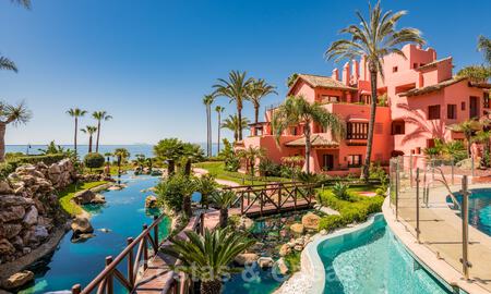 Appartement de luxe en front de mer à vendre avec vue sur la mer dans un complexe exclusif entre Marbella et Estepona 34235