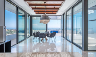 Villa ultramoderne avec vue panoramique sur la mer à vendre dans une urbanisation exclusive de Benahavis - Marbella 34404 