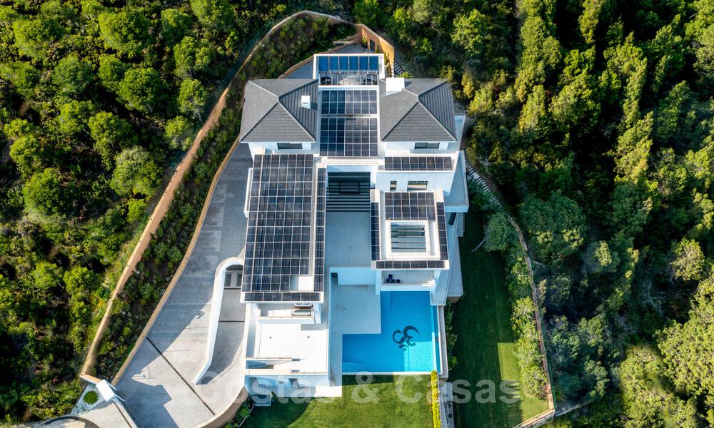 Villa ultramoderne avec vue panoramique sur la mer à vendre dans une urbanisation exclusive de Benahavis - Marbella 34438